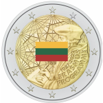 Lituânia 2€ 35 Anos do Programa Erasmus 2022